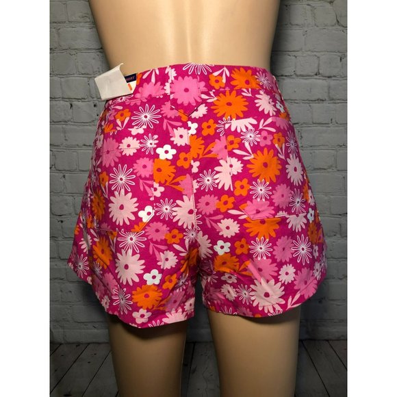 Super cute‎ & Summery pink floral SO short NEW $18 Size 9 - Picture 3 of 3